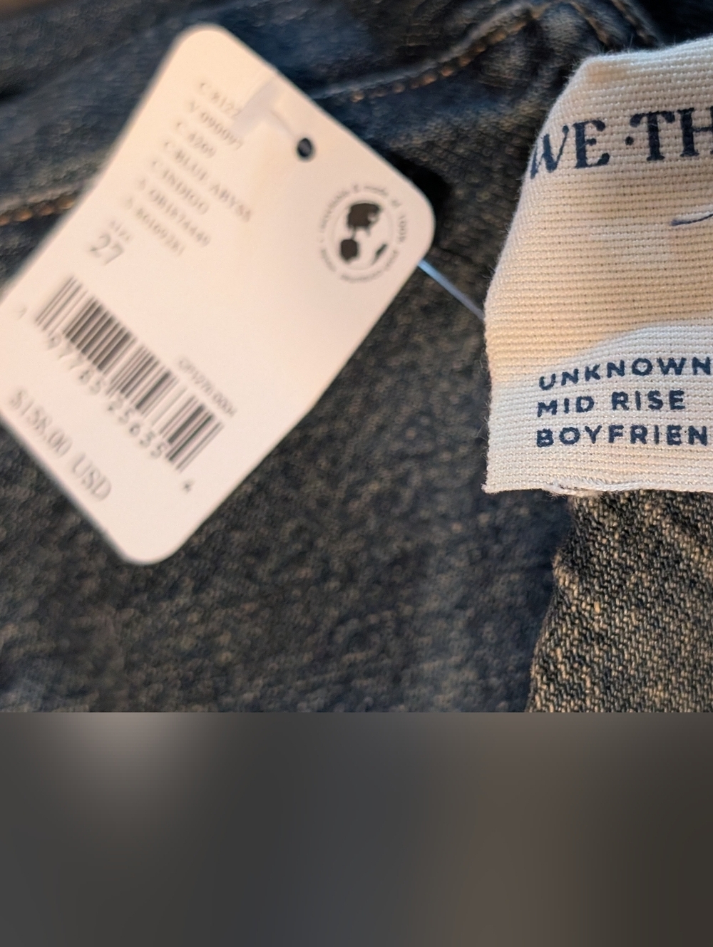 We The Free Unknown Reasons Jeans, NWT , Size 27 - Picture 2 of 2